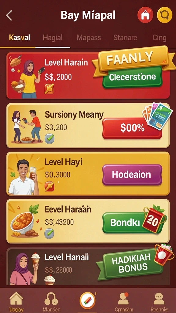 Berbagai pilihan tema slot yang unik dan menarik.