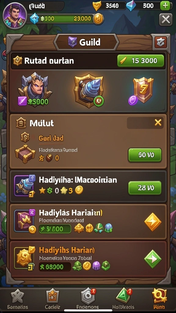 Beragam pilihan slot dengan tema berbeda.