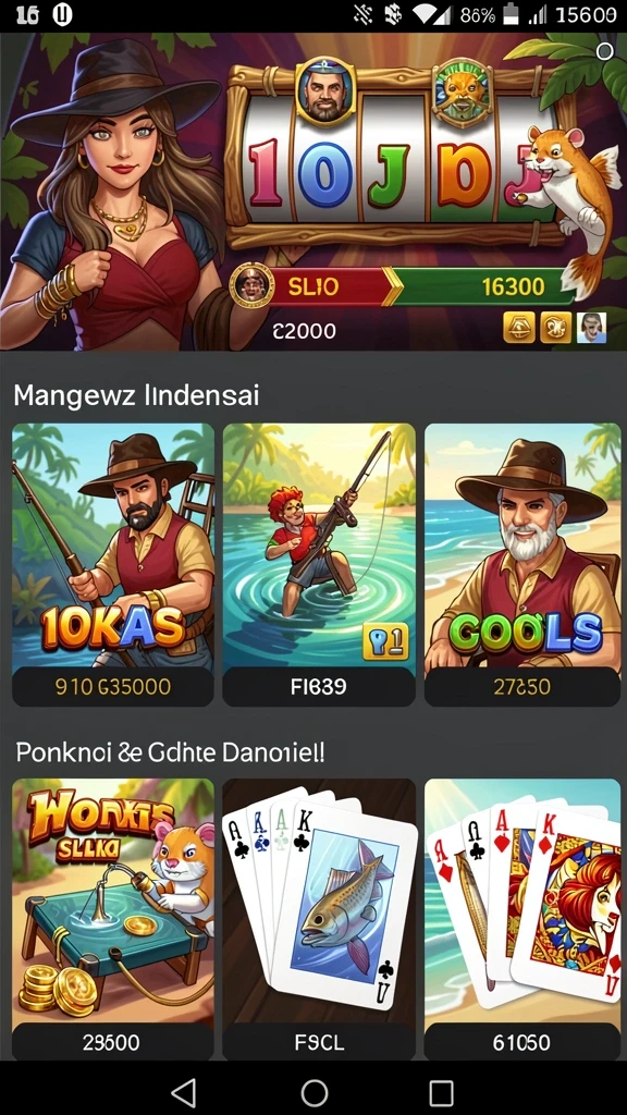 Tampilan antarmuka yang menarik dan intuitif.