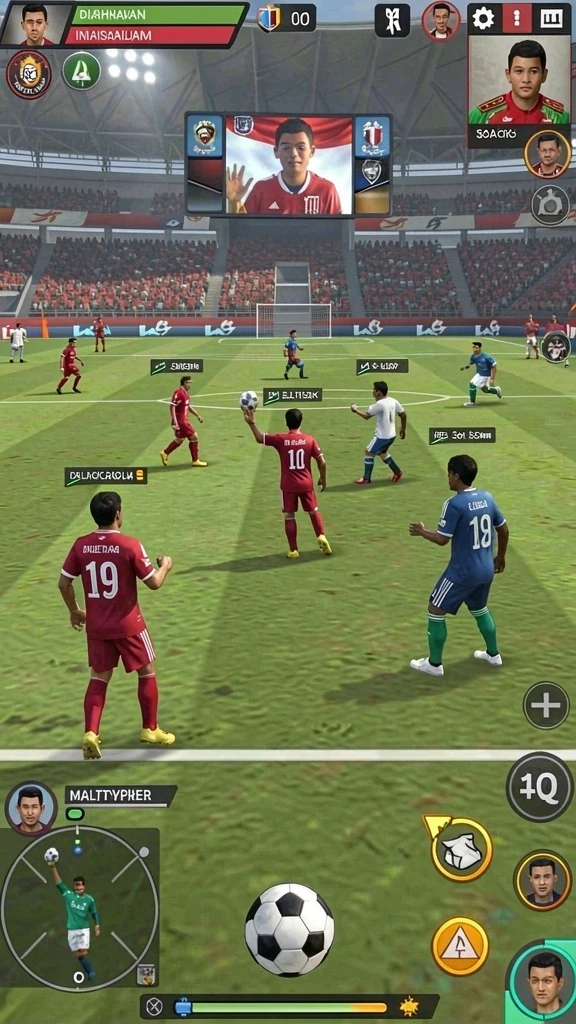 Efek visual yang memikat dan mengasyikkan.