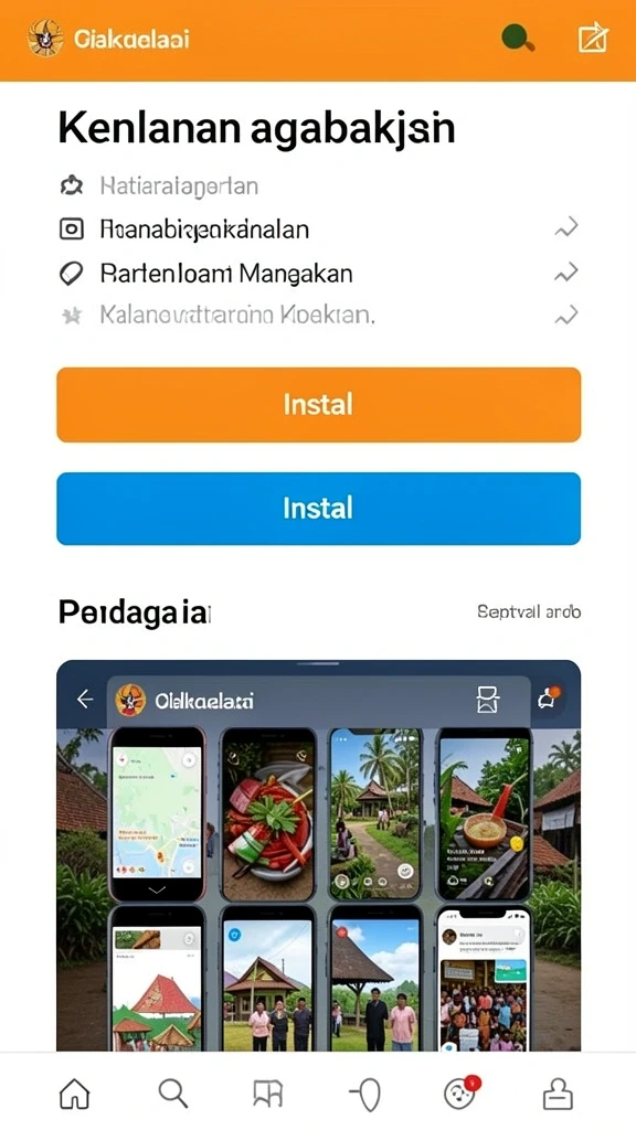 Tampilan antarmuka yang menarik dan responsif.