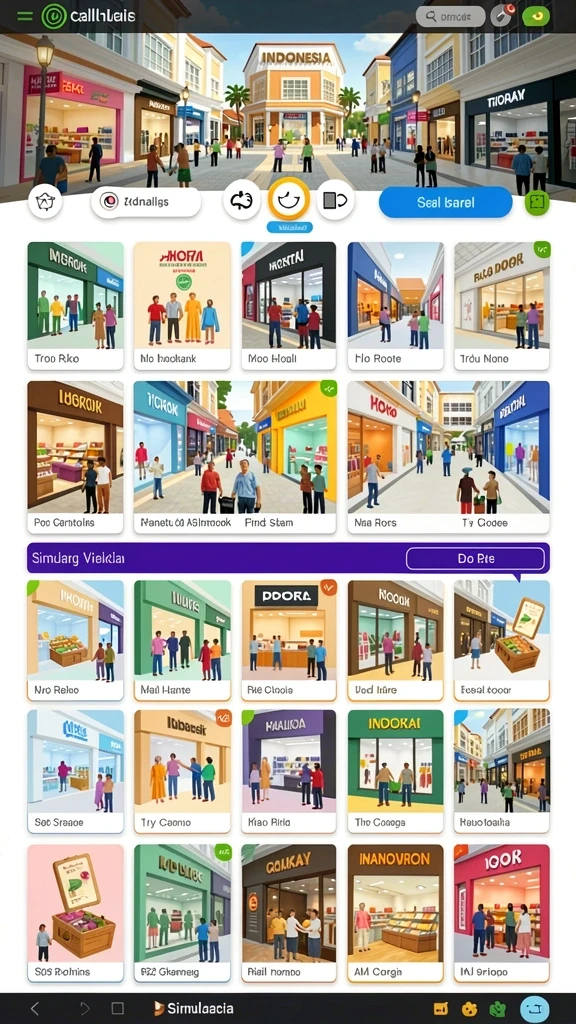 Tampilan antarmuka yang menarik dan user-friendly.