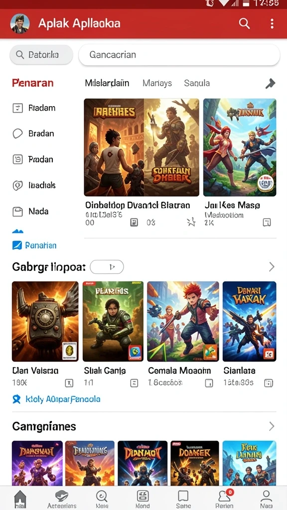 Beragam pilihan permainan untuk semua jenis pemain.