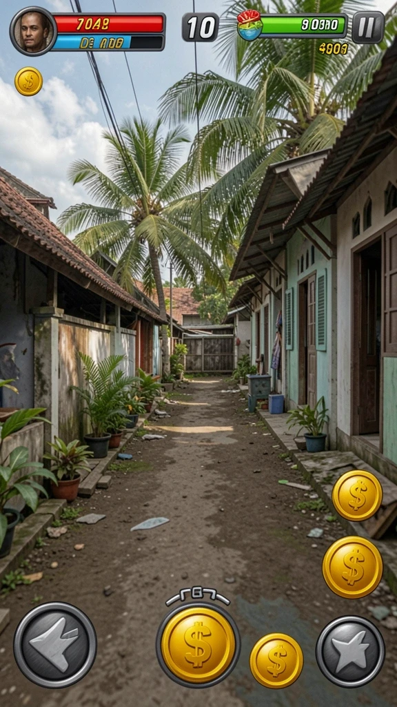 Tampilan antarmuka yang menarik dan modern.