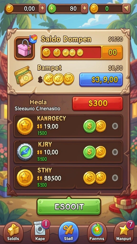 Fitur bonus yang menambah keseruan permainan.