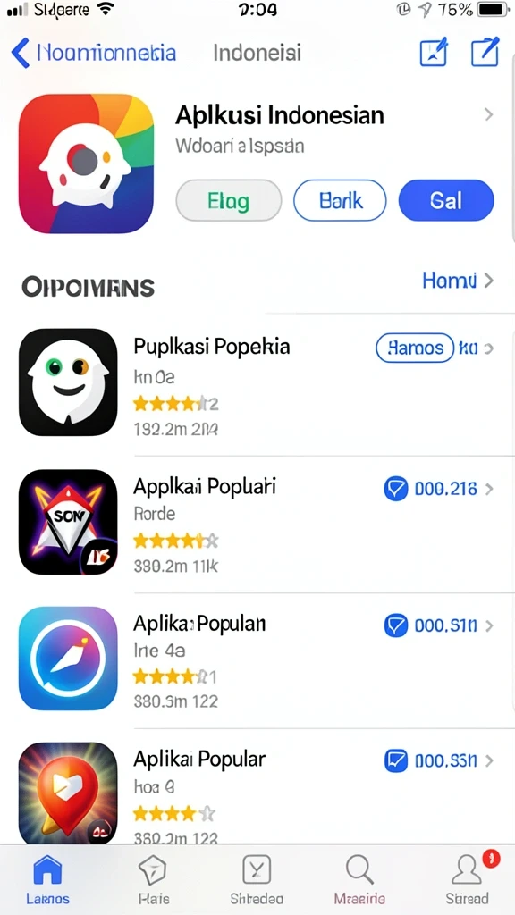 Tampilan antarmuka yang menarik dan intuitif.