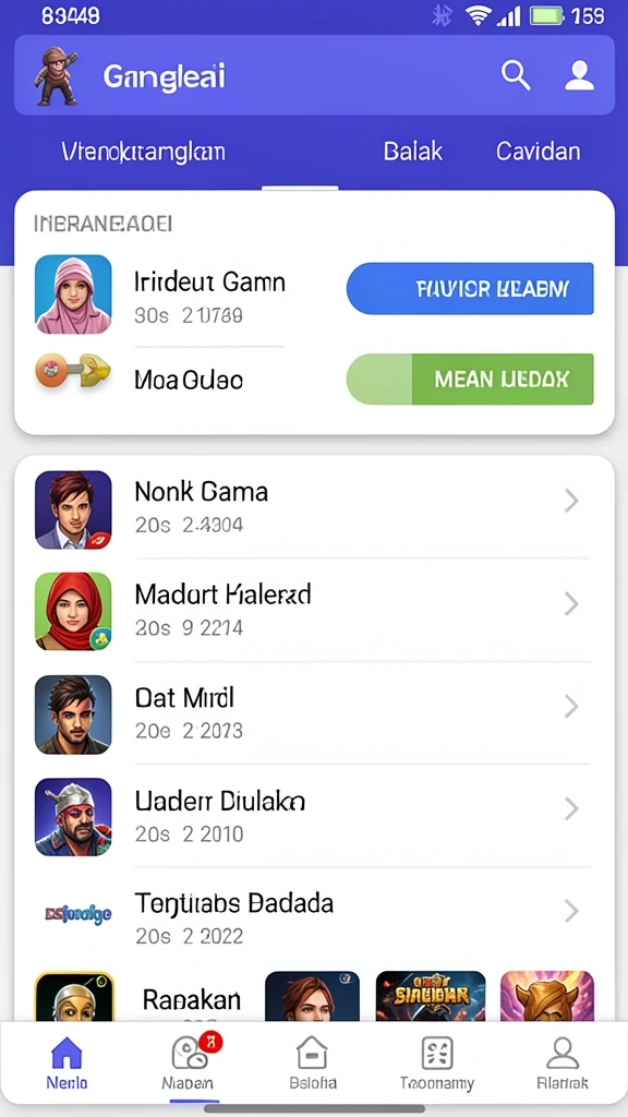 Screenshot memperlihatkan tantangan level yang menantang untuk dipecahkan.