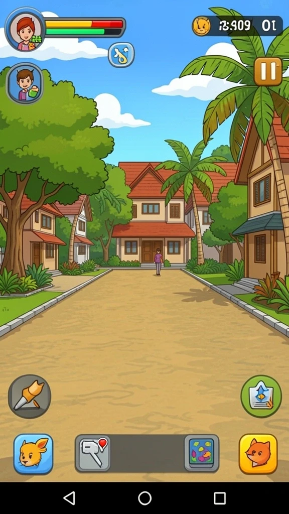 Screenshot menampilkan tampilan utama permainan slot yang menarik.