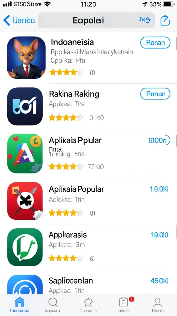 Tampilan antarmuka yang intuitif dan menarik.