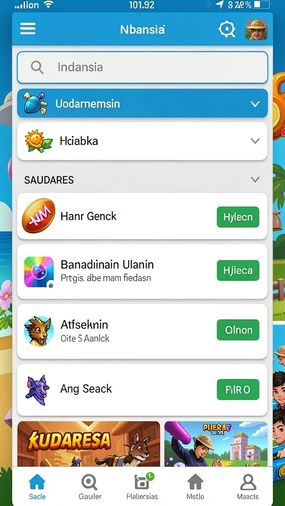 Tampilan grafis yang menakjubkan saat menjelajah.