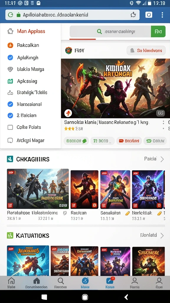 Tampilan awal HINOTOTO yang memukau dan imersif.