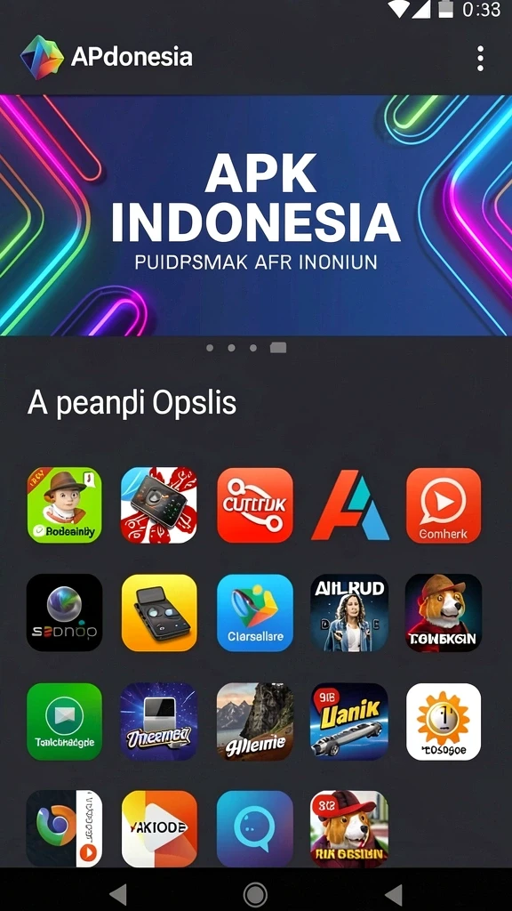 Tangkapan layar memperlihatkan grafis yang menawan.