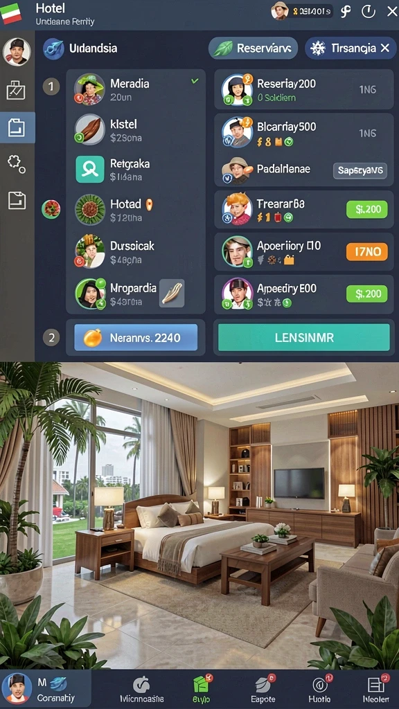 Tangkapan layar menampilkan level menantang yang seru.