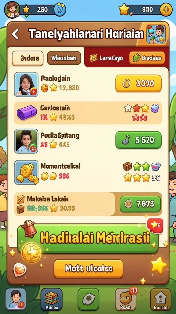 Tampilan antarmuka yang menarik dan mudah digunakan.