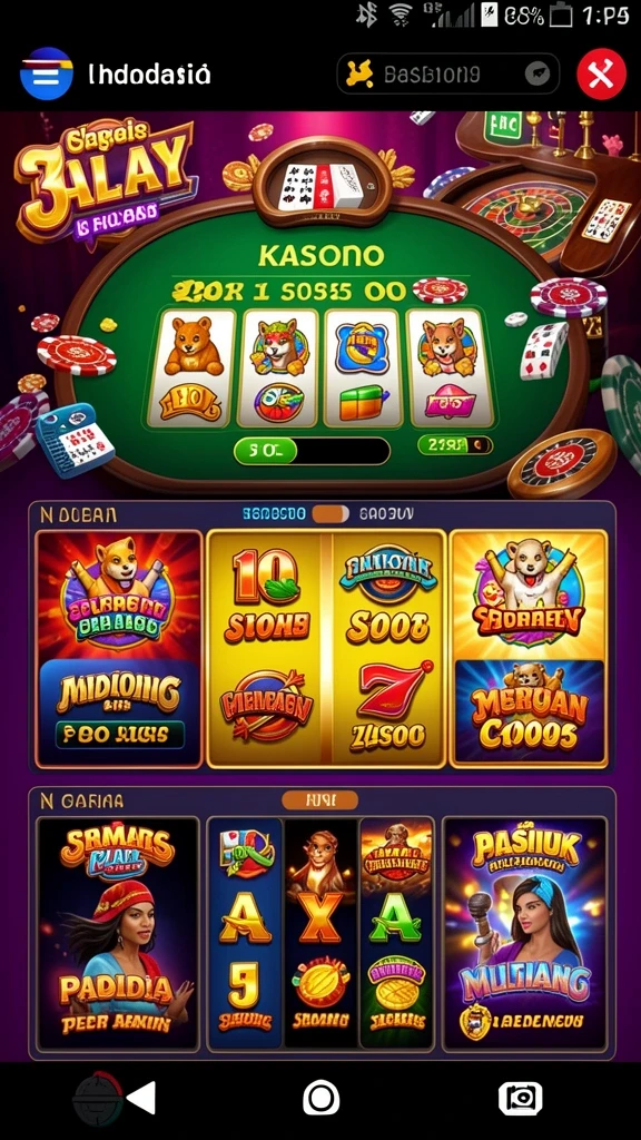 Tampilan utama aplikasi JOINBET88 yang mengesankan.