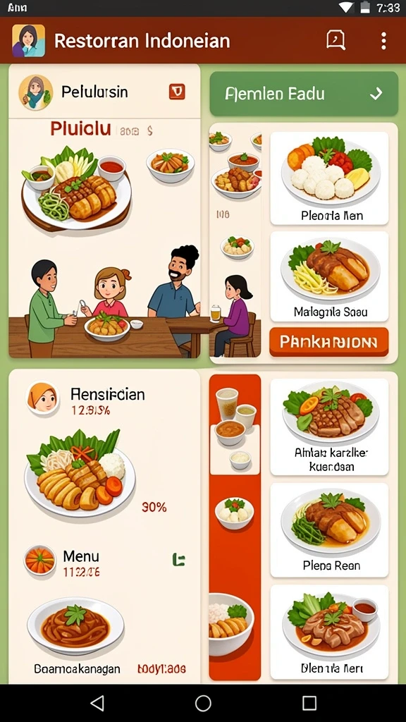 Grafis yang memukau dan efek suara yang menarik.