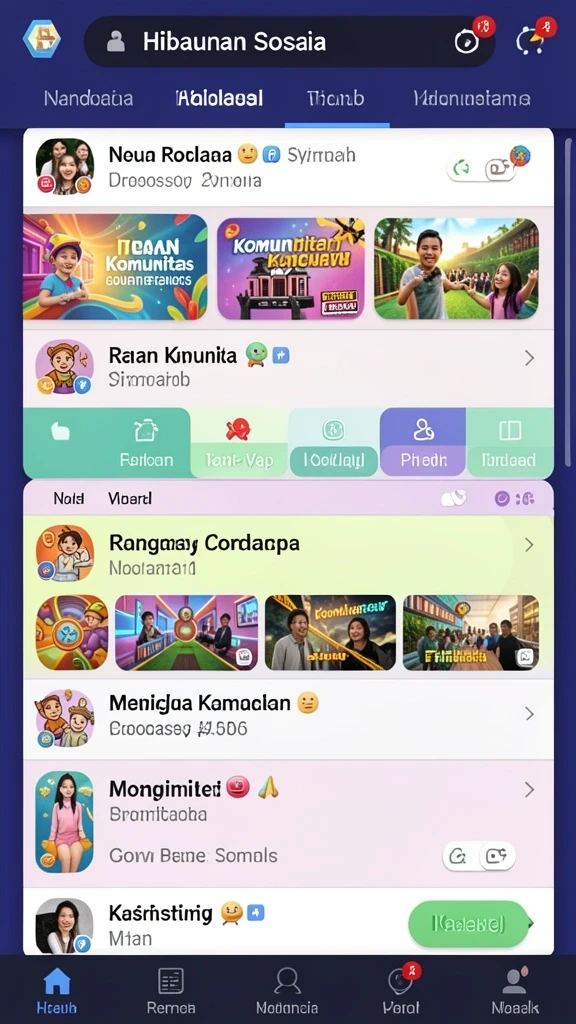 Antarmuka permainan yang ramah pengguna dan menarik.