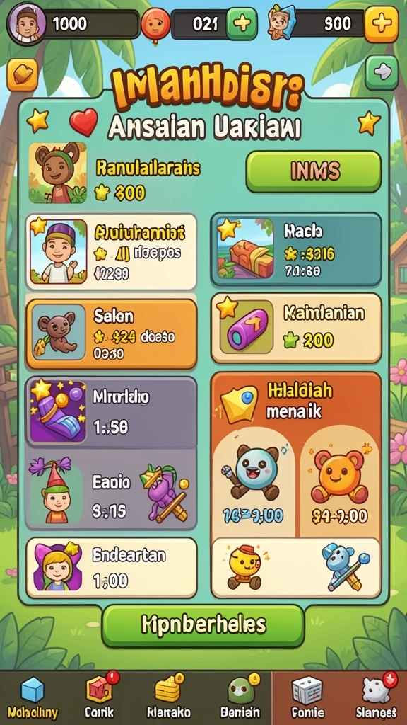 Beragam pilihan permainan slot menghibur.