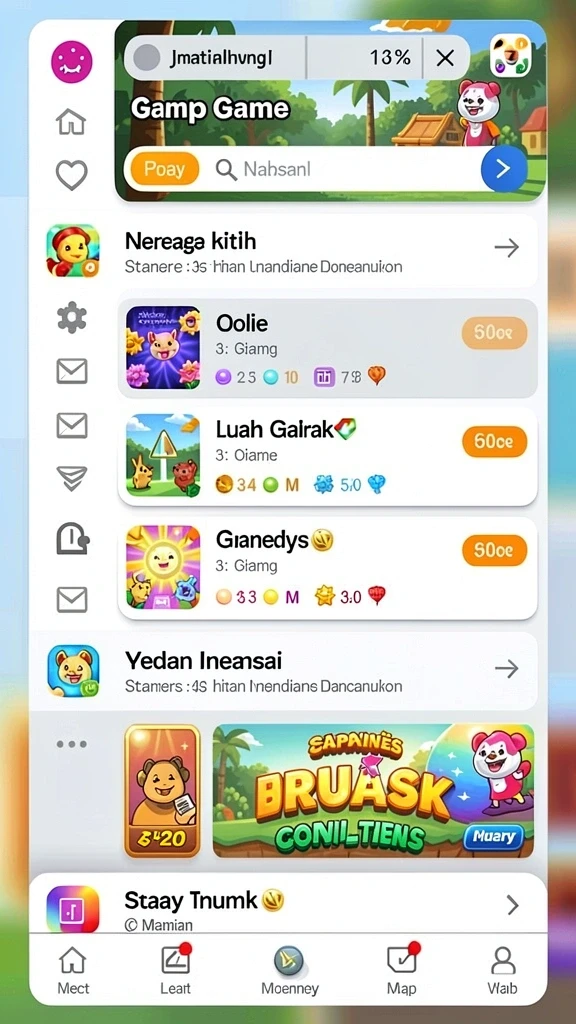 Tampilan antarmuka yang menarik dan intuitif.