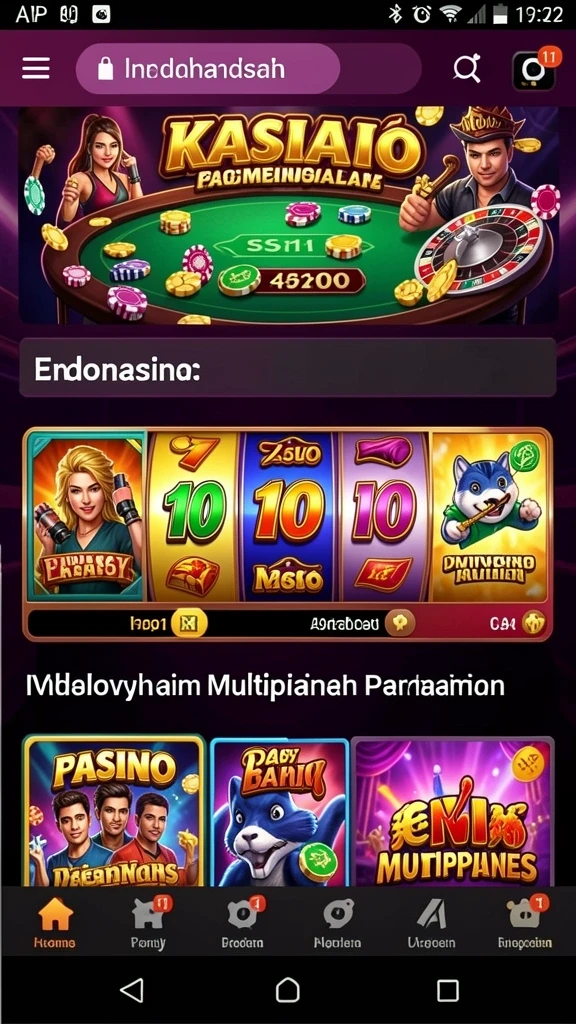 Tampilan antarmuka yang menarik dan mudah digunakan.