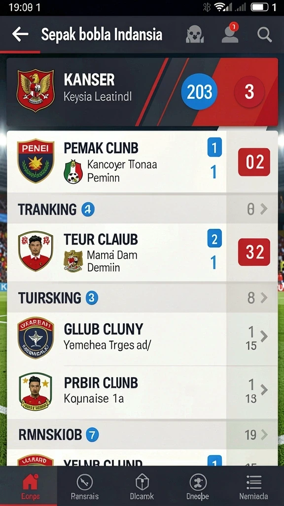 Tampilan antarmuka yang cerah dan menarik.