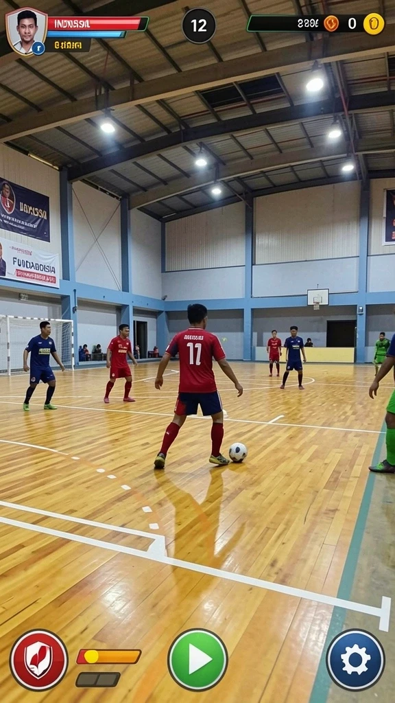 Karakter dengan desain unik dan menarik.