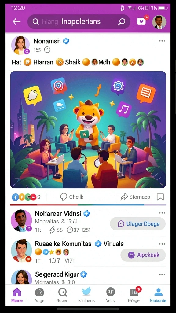 Tampilan grafik yang menawan dan menarik.