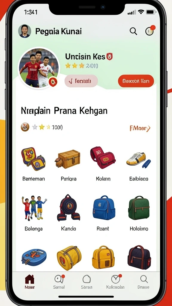Tampilan antarmuka yang menarik dan intuitif.