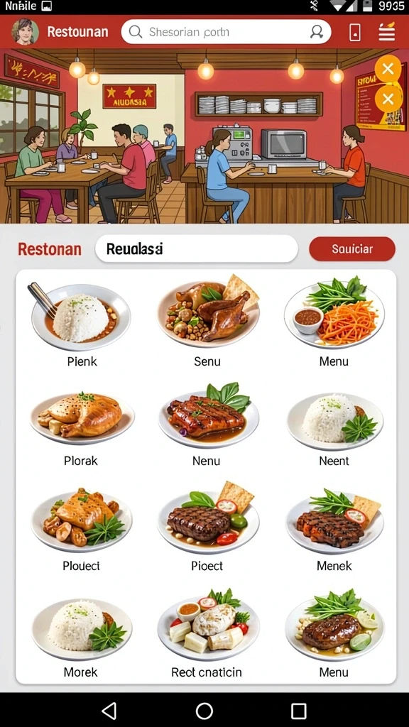 Pengaturan game yang mudah untuk dinavigasi.