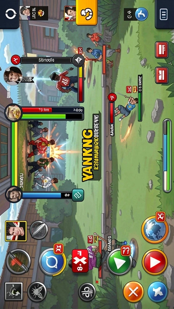 Mode permainan multiplayer yang seru dan menantang.