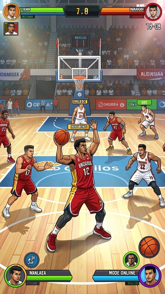 Gameplay menantang dengan beragam misi seru.