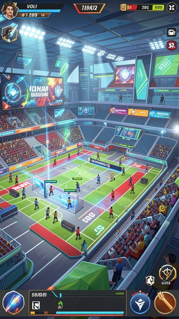 Gameplay seru dalam aksi multiplayer dengan teman.