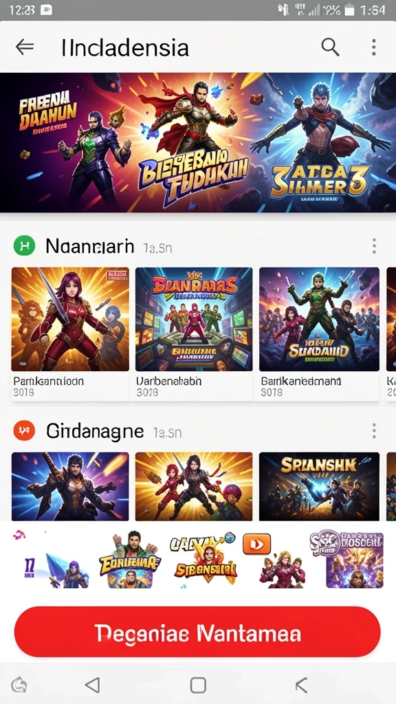 Fitur undian harian yang menarik.