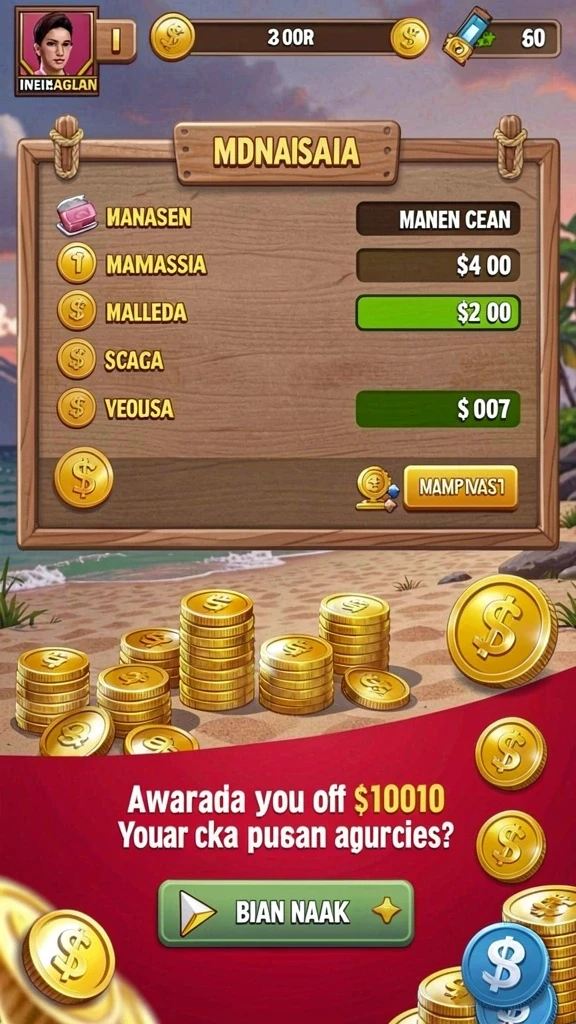 Salah satu level menantang dengan musuh.