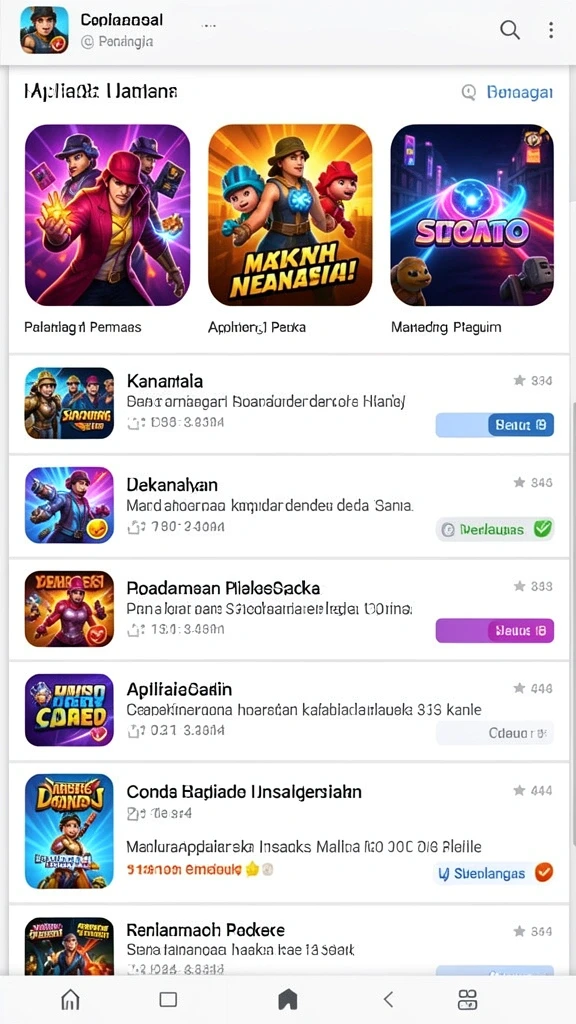 Tampilan antarmuka yang menarik dan mudah digunakan.
