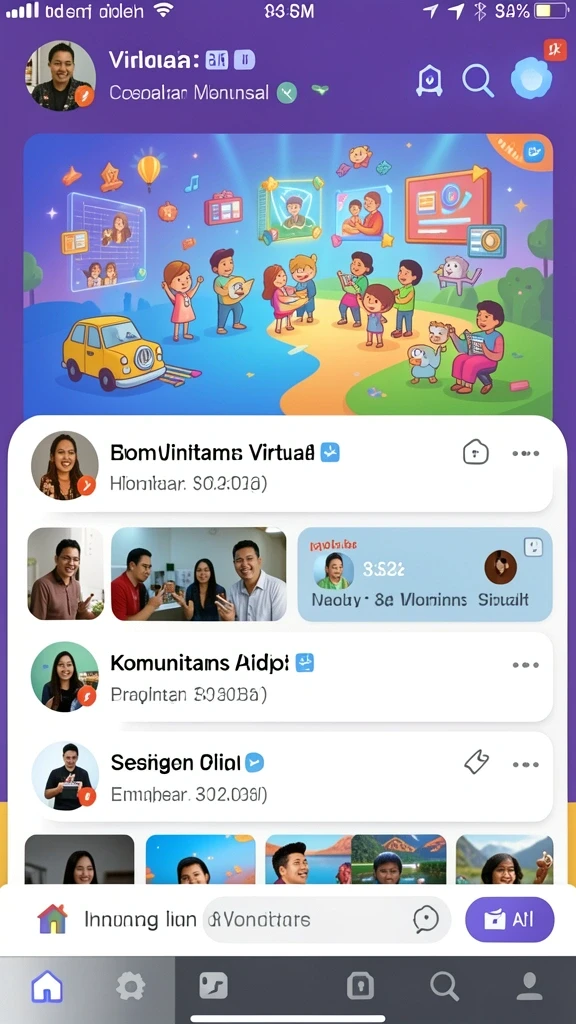 Karakter-kater menarik dalam permainan.
