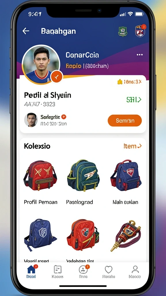 Tampilan antarmuka yang menarik dan user-friendly.