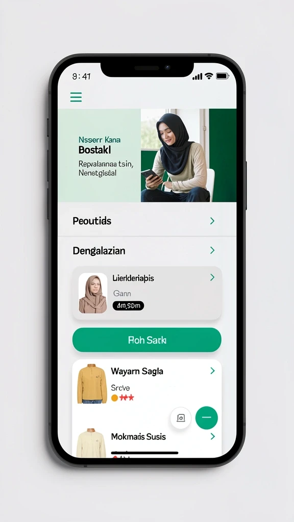 Tampilan antarmuka yang menarik dan mudah dinavigasi.